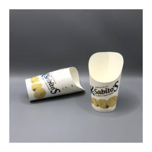 <span class=keywords><strong>Porta</strong></span> Patatine Fritte Personalizzato in Carta da 12oz 16oz per Fast Food, Contenitore Monouso per Patatine e Chips - Product Image 2