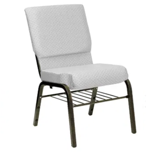 Silla de metal acolchada entrelazada moderna al por mayor Rojo Negro para escuela Teatro Auditorio Conferencia hotel restaurante Iglesia - Product Image 2