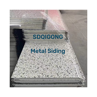 Panneaux muraux sandwich en aluminium composite écologiques, légers, imperméables, insonorisés, ignifuges PU polyuréthane B1/B2 pour le froid
