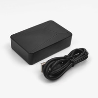Localisateur GPS magnétique sans fil à recharge circulaire compatible avec toutes les réseaux 4G, traceur antivol pour véhicule