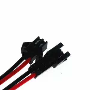 High Quality SM 2.54MM 2P 3P 4P 5P 6P Plug Socket Male to Female Wire Connector wire harness LED Connectors Quick Adapter