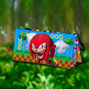 Trousse à crayons Sonic The Hedgehog Knuckles Run-Triple, multicolore - Product Image 3