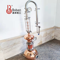 Boben 5L distillateur d'alcool machine micro liqueur encore équipement de distillation d'huile essentielle équipement de distillation à domicile
