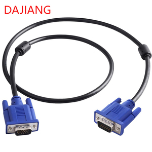 Dajiang Nhà Sản Xuất D-Sub Kết Nối VGA Để VGA Màn Hình Cáp HD15 Nam Nam Video Cáp Đồng Trục Cho TV Máy Tính Âm Thanh & Video - Product Image 2