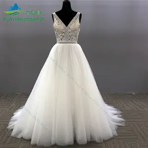 Hochzeits kleid koreanische Mode Brautkleider Kleidung Ballen gebrauchte Kleidung Brautkleider für Frauen Luxus