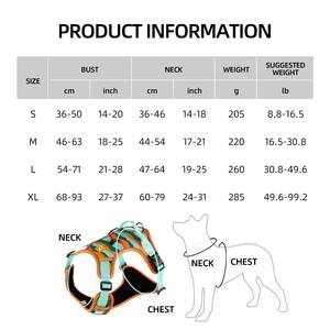Persediaan hewan peliharaan tali kekang anjing kerah tahan ledakan Lead anjing besar berjalan kamuflase produk hewan peliharaan reflektif Labrador Harness - Product Image 3