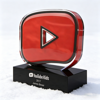 Botón de reproducción personalizado de youtube, premio