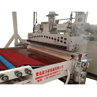 Estera de plástico máquina de fabricación de puerta de PVC piso mat máquinas Esteras del coche: