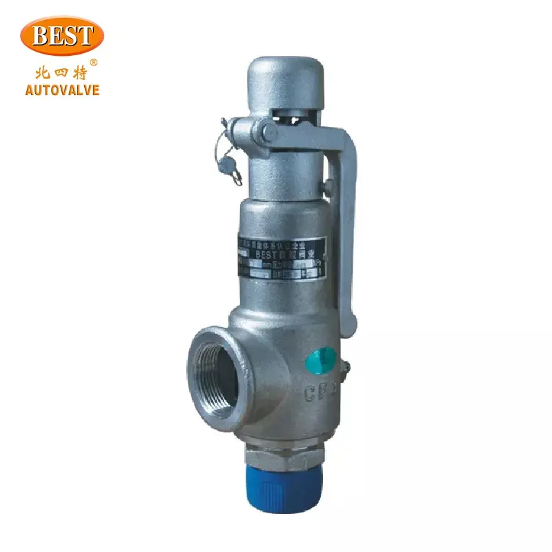 Precio de fábrica válvulas de seguridad kuningan para caldera de vapor AQ702 AB712 válvula de seguridad de aire de agua de alivio de rosca de bronce de alta presión