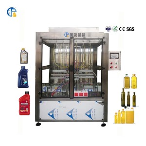 <span class=keywords><strong>Gofar</strong></span> automático 4/6/8/10/12 servo bomba máquina embotelladora de aceite de cocina materiales de acero inoxidable con pantalla táctil - Product Image 2