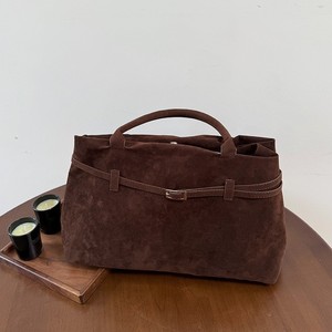 กระเป๋าโท้ทผู้หญิง หนัง PU สีแดงเลือดหมู ความจุเยอะ ตัวล็อคแม่เหล็ก ใช้ได้ทุกวัน สีพื้น ฤดูใบไม้ร่วง 2025 - Product Image 4