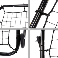 Filet de rebond pliable d'extérieur en acier KD 180*122cm pour entraînement de baseball et de football en extérieur