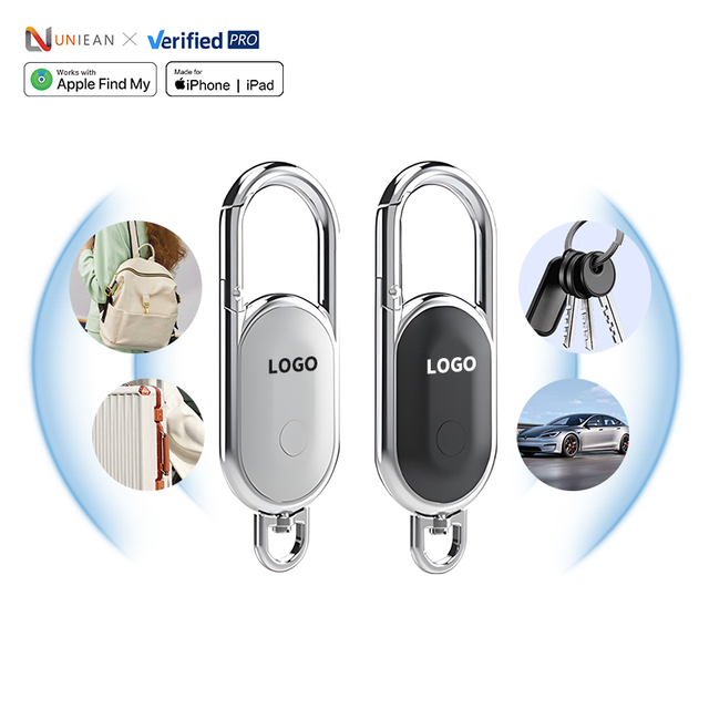UNIEAN F15 Mini GPS Tracker Anti Lost Keychain Find My Smart GPS Tracker Locator Tracker for Car Motorcycle