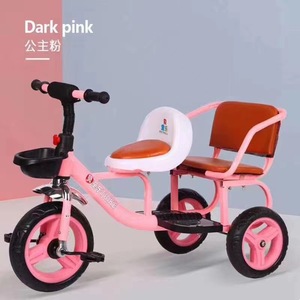 Tricycle à pédales pliable et tendance pour enfants de 6 ans avec guidon, compagnon d'activités en plein air pour bébé - Product Image 4