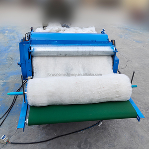 Macchina Cardatrice a Rullo Singolo/Doppio per Riciclaggio Scarti Tessili, Macchina per Apertura Fibre e Cardatura Cotone a Rullo Singolo - Product Image 3