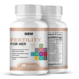 פוריות oem ויטמינים טרום לידתי לנשים פרטי תווית פוריות כמוסות תוספי תזונה - Product Image 2