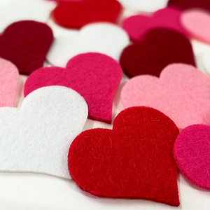 Feuilles de feutre de laine auto-adhésives autocollant non tissé recyclé doux - Product Image 4