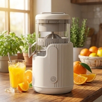 Presse-agrumes électrique portable automatique rechargeable pour oranges et citrons, idéal pour la cuisine domestique et l'usage quotidien