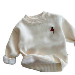 Child Star Circle Knitted Sweater Thickened Warm Pullover For Girls Autumn Winter Full Sleeve With Label - Product Image 5