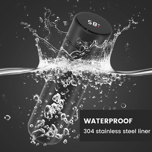 Bouteille d'eau isotherme en acier inoxydable de haute qualité avec affichage intelligent de la température par LED, tasse à vide intelligente. - Product Image 5