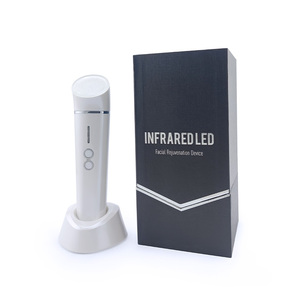 Masajeador Facial Reafirmante, Limpiador de Piel, Compresa Caliente ABS, Vibración, Uso Doméstico - Product Image 1