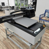 Fabricación profesional para impresora plana UV de gran formato A1 6090 Industrial XP600 Head Nueva impresora de inyección de tinta de cuero CMYK