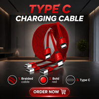 Câble USB-A vers Type C tressé en nylon de 1 m, fabriqué par un professionnel, accessoire très vendu, transfert haute vitesse, OEM ODM acceptés