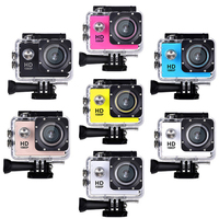 Caméra sportive CJ149 la moins chère, HD 1080P, étanche à 30 m, caméra miniature grand angle de 2 pouces pour l'extérieur avec batterie amovible