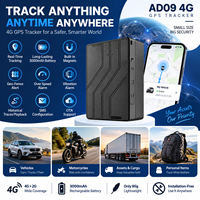 Traceur GPS sans fil 4G 2G magnétique pour véhicule, localisation en temps réel, géolocalisation, alarme de vibration, mémoire des zones aveugles, OTA