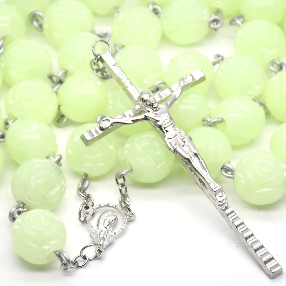 Collier chapelet de perles, perles de prière catholique, 2.0MM, pour cadeau