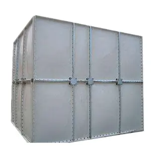 Insulated Partition FRP Water Storage Tank 10m3 Capacity for Food Industry Water Storage