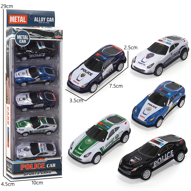 Dubai Police Vehicle (5 pcs)