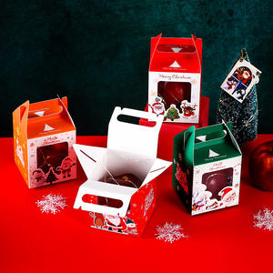 <span class=keywords><strong>Boîte</strong></span> <span class=keywords><strong>à</strong></span> bonbons de Noël personnalisable en gros, <span class=keywords><strong>boîte</strong></span> <span class=keywords><strong>à</strong></span> bonbons éternelle et exclusive, biodégradable, recyclable, impression couleur fixe - Product Image 2