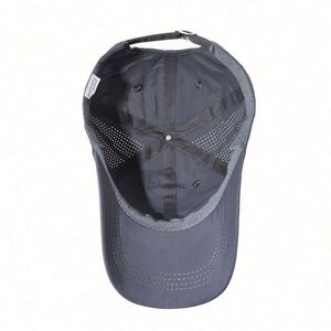 Gorra Deportiva Personalizada con su Logotipo, 6 Paneles, 100% Poliéster, con Orificios Cortados a Láser, Letras y Logotipo Bordados - Product Image 5