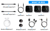 Nouveau microphone sans fil numérique professionnel Mini UHF M32S, microphone sans fil pas cher, microphone professionnel pour interview
