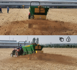 Robuster 3m³ Anhänger-Düngerstreuer mit Flotationsreifen zum Fabrikpreis von einem 15-jährigen Hersteller für die Landwirtschaft - Product Image 6