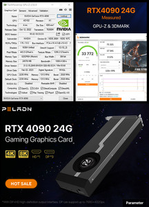 Carte graphique Peladn Geforce RTX 4090 48 Go GPU RTX 24 Go GDDR6X 16 broches dédiée aux serveurs IA 4090 - Product Image 3