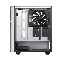 Boîtier PC Gaming en Acier Mid-Tower GameMax COC avec Support de Bande ARGB pour Cartes Vidéo RTX 3080 et Ventilateur 12cm