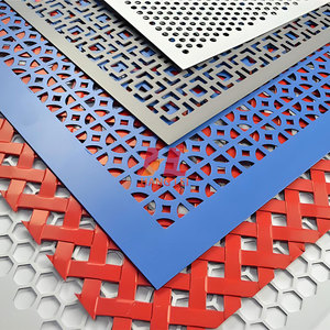 Les panneaux acoustiques perforés en métal avec des trous d'absorption saine conçoivent la maille perforée - Product Image 1