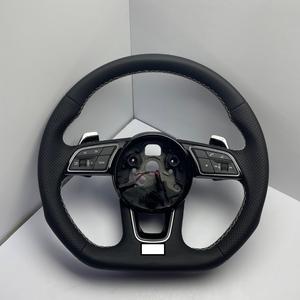 Volante de Cuero Específico para los Modelos <span class=keywords><strong>Audi</strong></span> A3 A4 A5 A6L A8 Q5 Q7 Q8 <span class=keywords><strong>TT</strong></span> B9 R8 A7 - Product Image 2