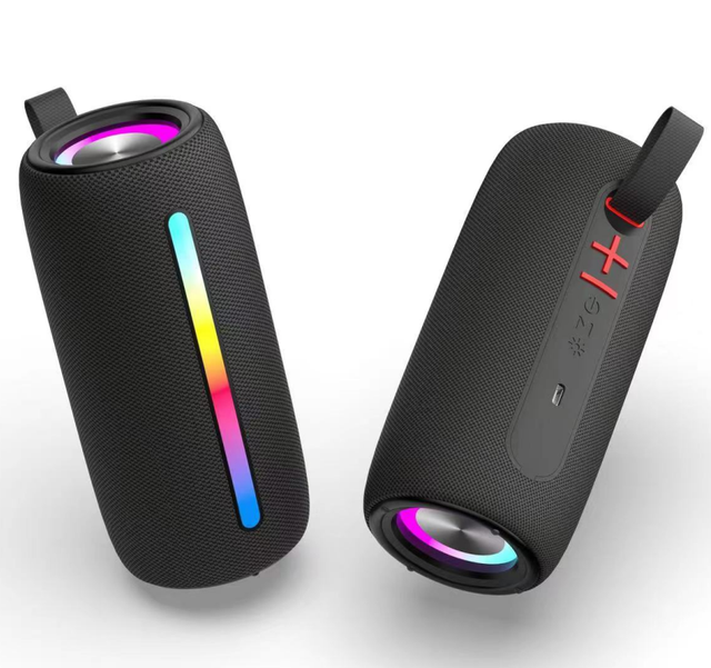 Ultra-Portable Bluetooth Party Speaker with Rich Bass 360° Stereo Sound Outdoor Speakers