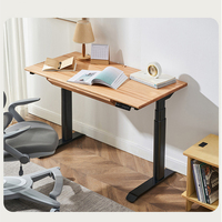 Cadre de table réglable en hauteur en forme de C, colonne de levage de jambe excentrique, bureau debout
