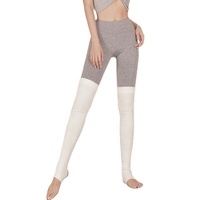 Chaussettes à bout ouvert antidérapantes Sports & Fitness personnalisées pour femmes vente en gros de chaussettes chaudes au genou et à la cuisse