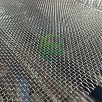 Maille de fil métallique tissée en acier inoxydable haute résistance à la rouille pour machines vibrantes, avec services de découpe/soudage/pliage, prix usine