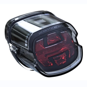 Dyna <span class=keywords><strong>Street</strong></span> <span class=keywords><strong>Bob</strong></span> FXDB Led feu arrière pour Harley Sportster XL 883 feu de freinage arrière Softail Fat Boy FLSTF - Product Image 1