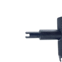 Herramienta de reparación de núcleo de válvula de neumático de función 4 en 1, llave nueva condición para tapas y adaptadores de vástagos de válvula