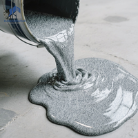 Peinture de sol autolissante écologique en sable coloré époxy, imitation carrelage de marbre pour sol en ciment, résistante à l'usure, certifiée RoHS