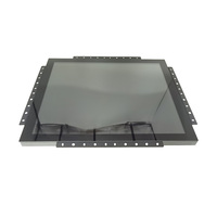Monitor LCD Industrial de 15 Pulgadas con Pantalla Táctil Capacitiva, Retroiluminación LED, Ángulo de Visión de 178°, Interfaces VGA/USB, Marco Impermeable, Relación de Aspecto 4:3