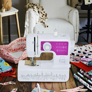 PLAIN Portable Mini Household <strong>Sewing</strong> <strong>Machine</strong> Plastic Material Small Cloth 1 Year Warranty Manufacturers Wholesale Spot Direct - Product Image 3