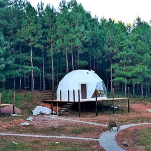 Offre Spéciale 6M Diamètre Camping Dôme Maison Préfabriquée Glamping Hôtel <span class=keywords><strong>Yourte</strong></span> Tente Pour Stations Campings - Product Image 3